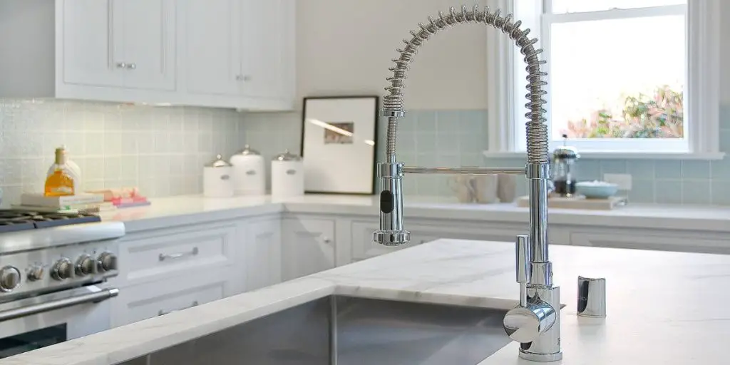 Silver color APPASO kitchen faucet