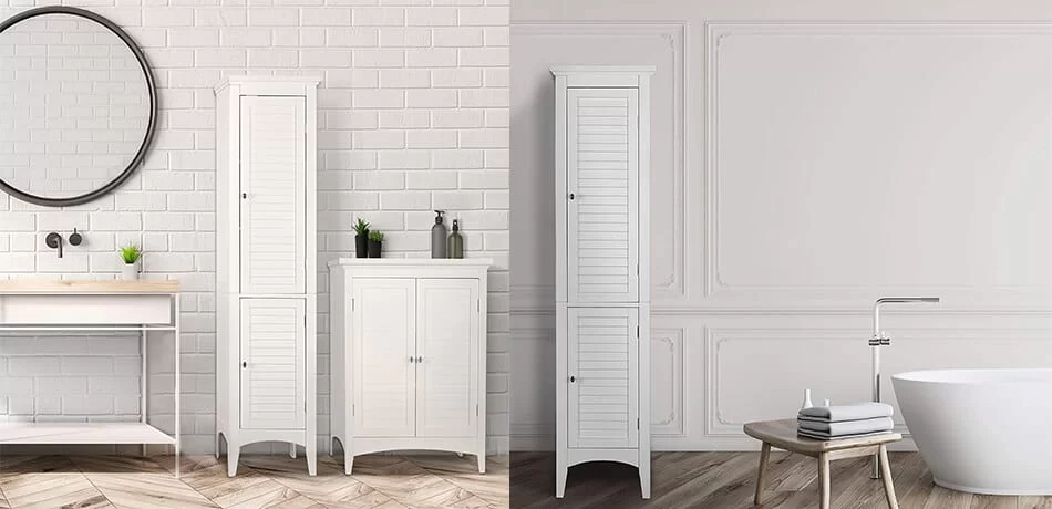 white-Linen-Tower-Cabinet