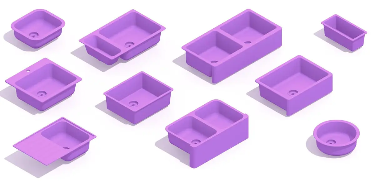 how to measure a kitchen sink size