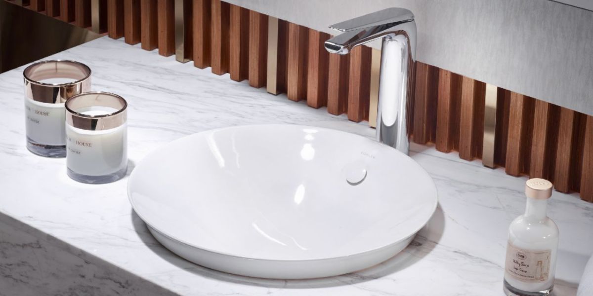 Kohler luxury bathroom sink & basin