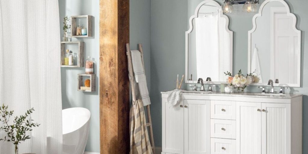 Modern-arched-bathroom-mirror-white