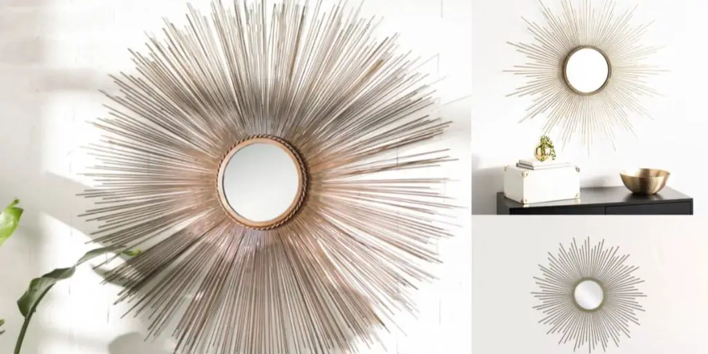 Sunburst Bathroom Mirror