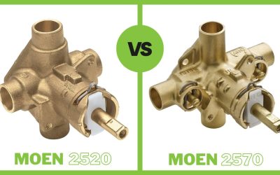 Moen 2520 vs 2570 Shower Valve – Which Shower Valve Should You Buy in 2023