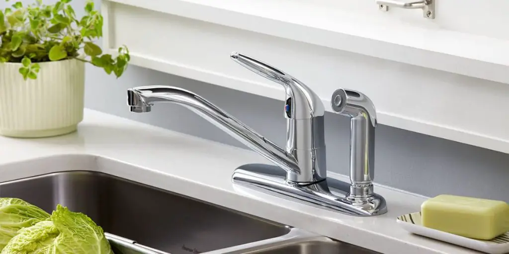 American standard side spray kitchen faucet