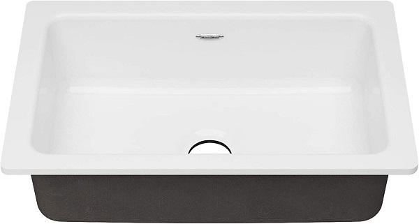 American Standard 77SB30190.308 Delancey 30 x 19 Single Bowl Cast Iron Kitchen Sink Brilliant White