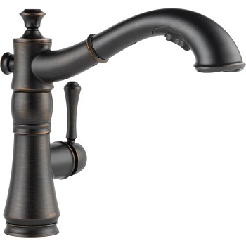 delta farmhouse kitchen faucet