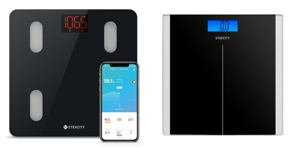 etekcity digital bathroom scale