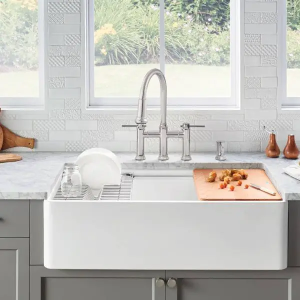 Franke farmhouse kitchen faucets