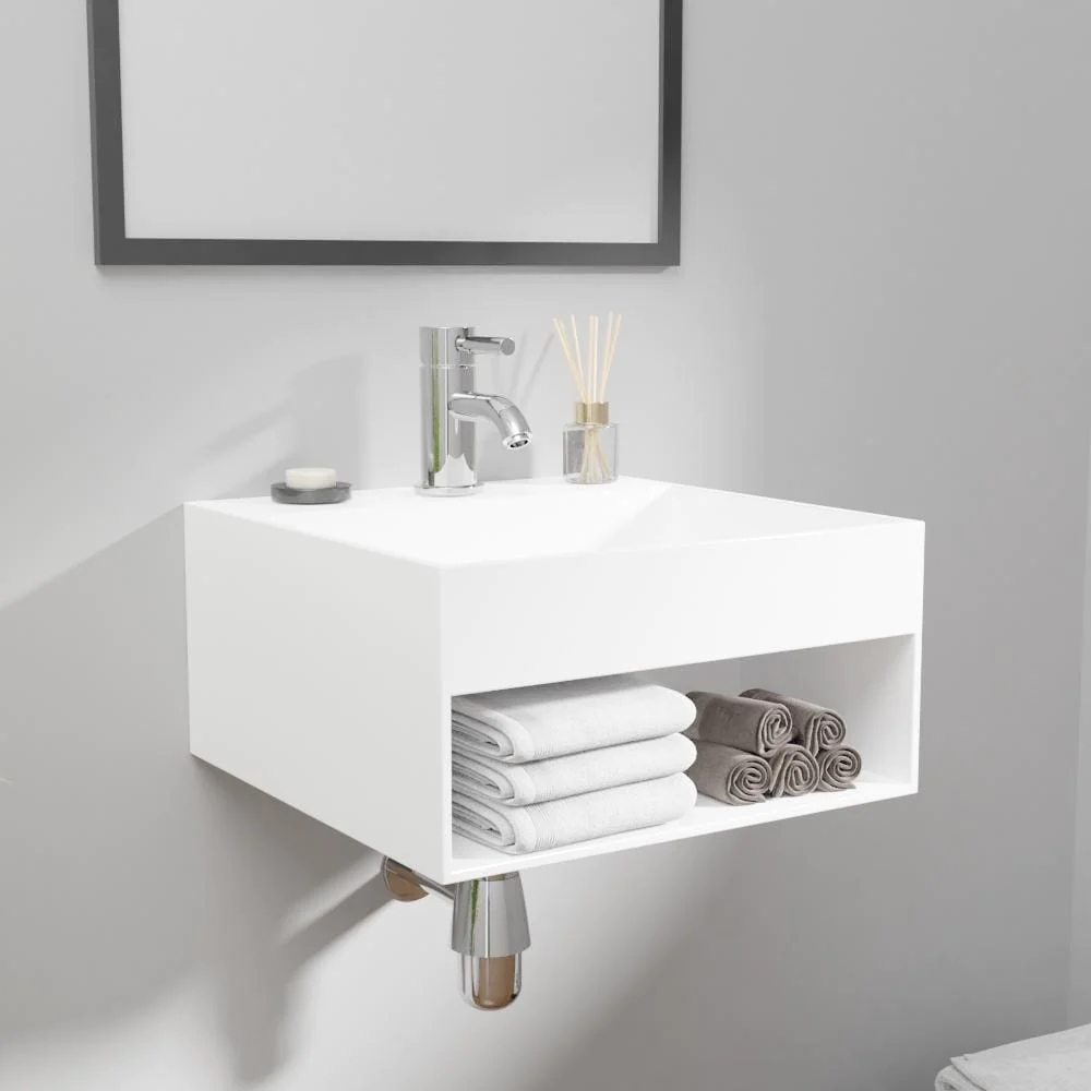 Moneta Resin Wall-Mount Sink