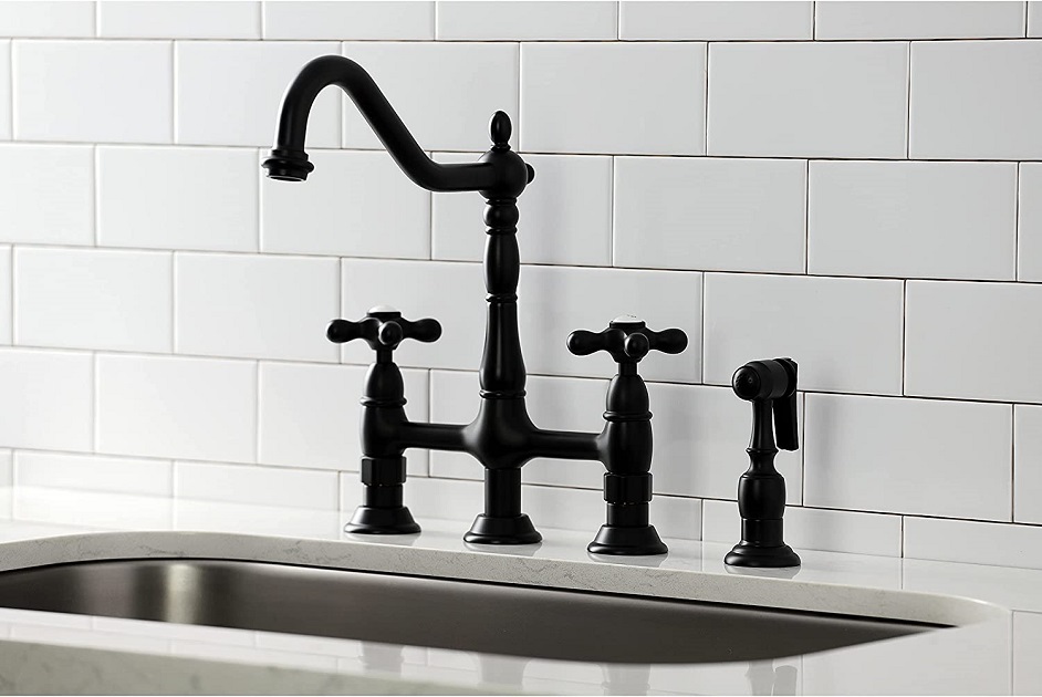 traditional duality dual-handle faucet with cross handles