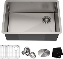 Kraus KHU110-27 Standart PRO 27-inch 16 Gauge Undermount Stainless Steel kitchen sink