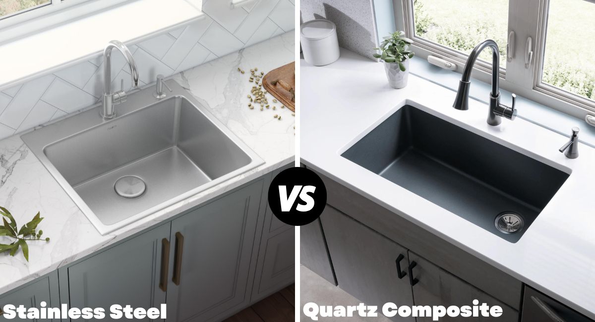 Stainless Steel vs Quartz Composite Sink