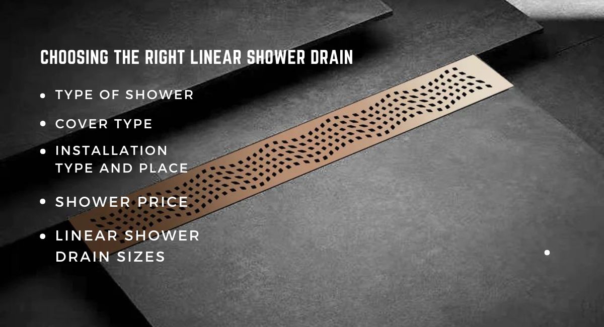 Choosing the Right Linear Shower Drain for Your Bathroom