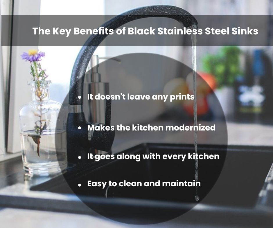 Key Benefits of Black Stainless Steel Sinks