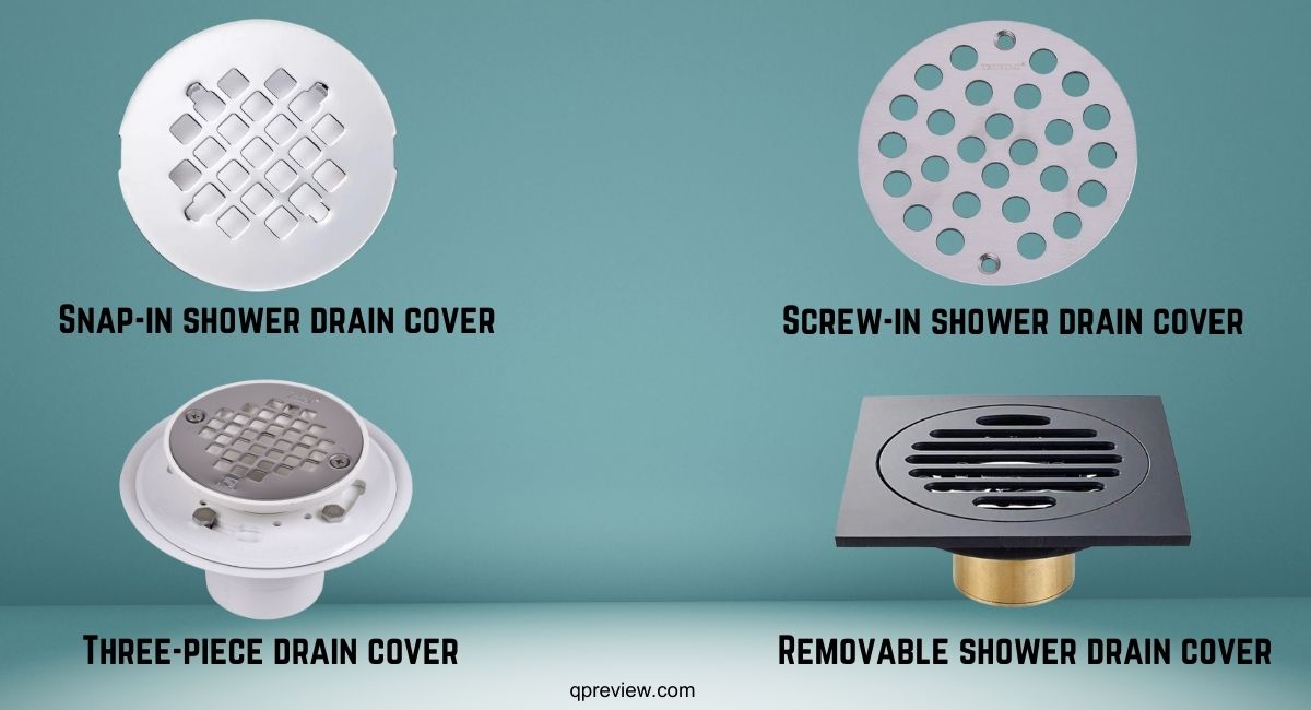 shower drain cover examples